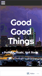 Mobile Screenshot of goodgoodthings.net